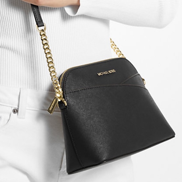 Michael Kors Handbags - Michael Kors Jet Set Travel Medium Dome Crossbody XCROSS XBODY Bag
Black 
NWT